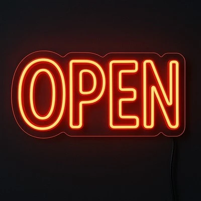 Tigɛ-ka-cogo Acrylic Neon Sign